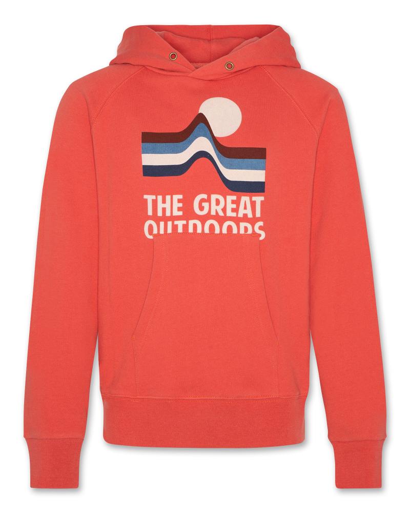 Clyde Oversized Hoodie Great - Red