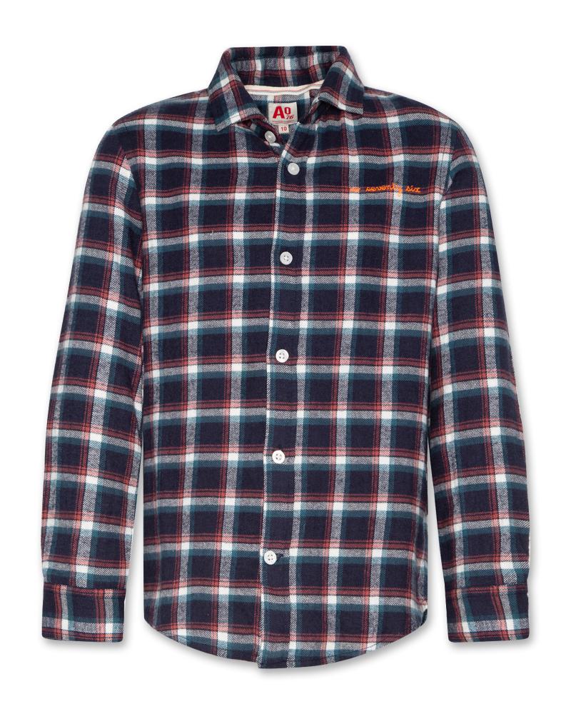 Tim Shirt Navy Check - Navy