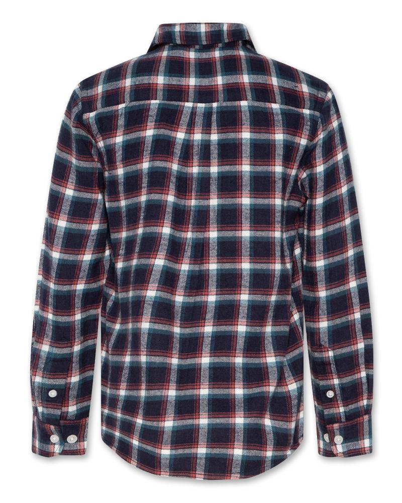 Tim Shirt Navy Check - Navy