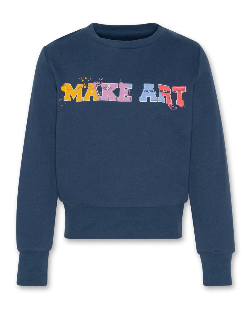 Lana C-Neck Sweater Art - Denim Blue