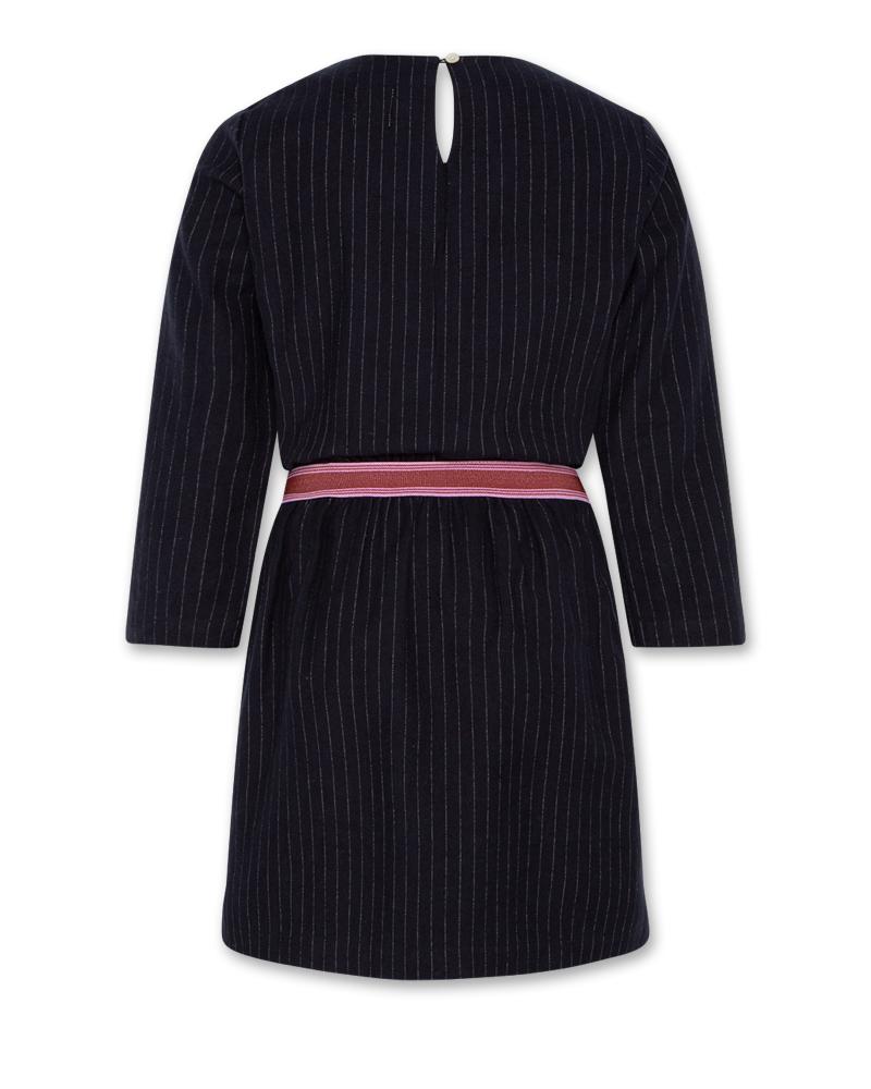 Striped Dress - Navy
