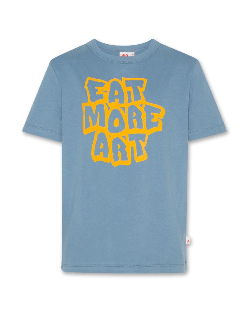 Mat T-Shirt More Art - Mid Blue