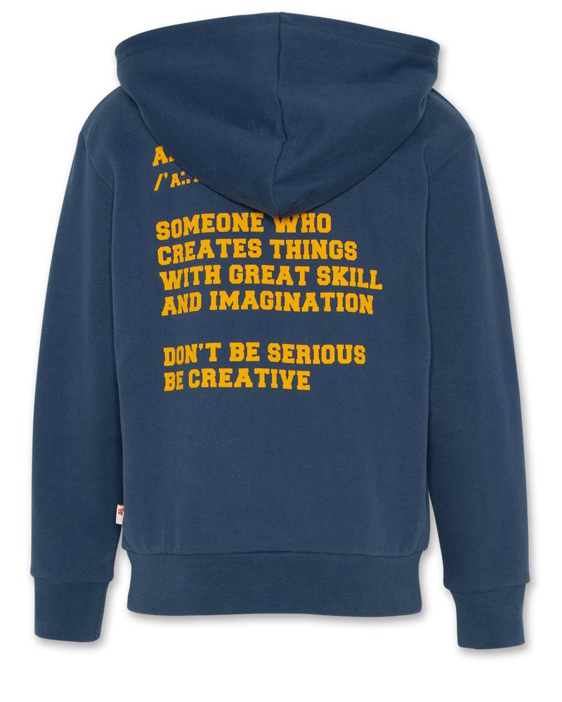 Norman Full Zip Artist - Denim Blue