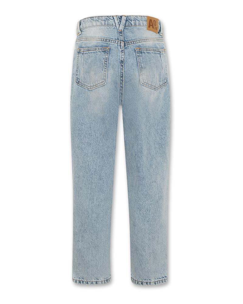 Dora Bleach Jeans Pants - Wash Bleach