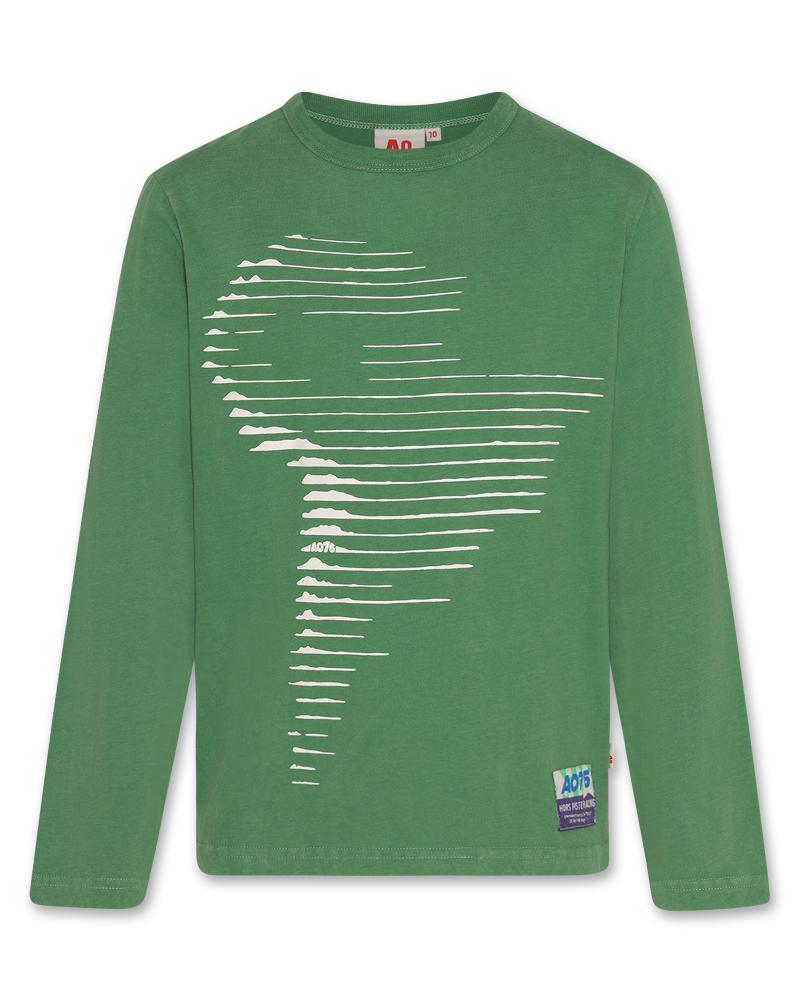 Mathew T-Shirt Lines - Green