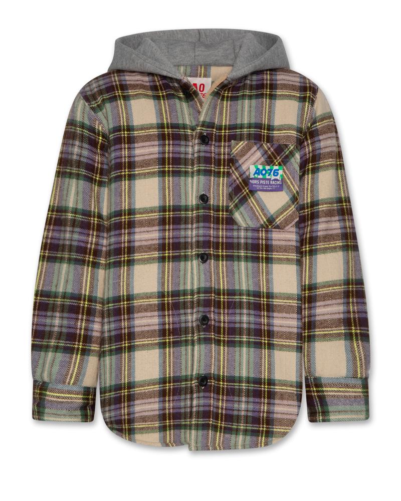 Andrew Hooded Shirt - Green