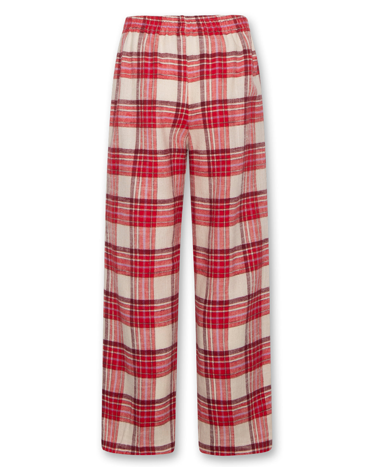 Le Pajamas Pants - Red Mina Check