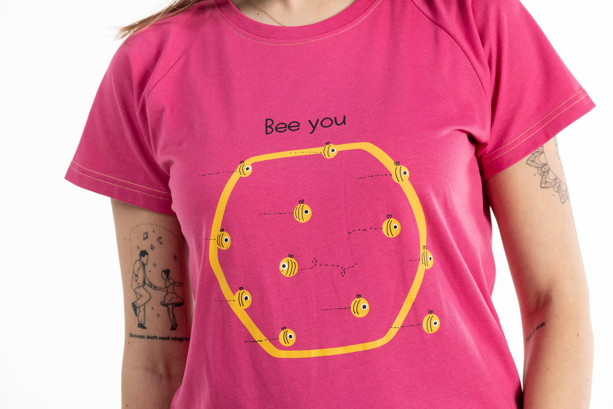 Maxi T-Shirt - Femme - Fuschia