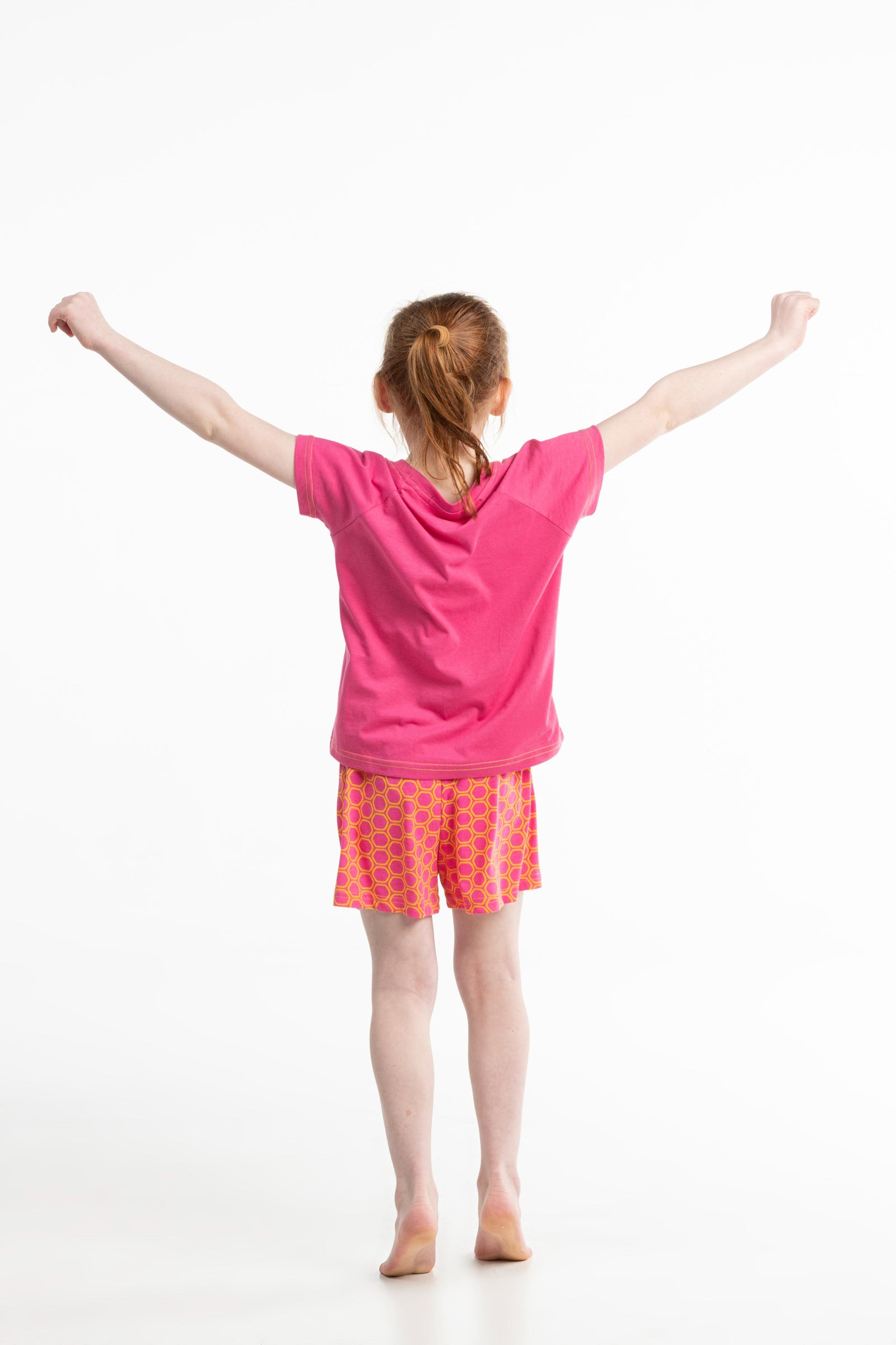 Short Pyjama - Kid - Fuschia