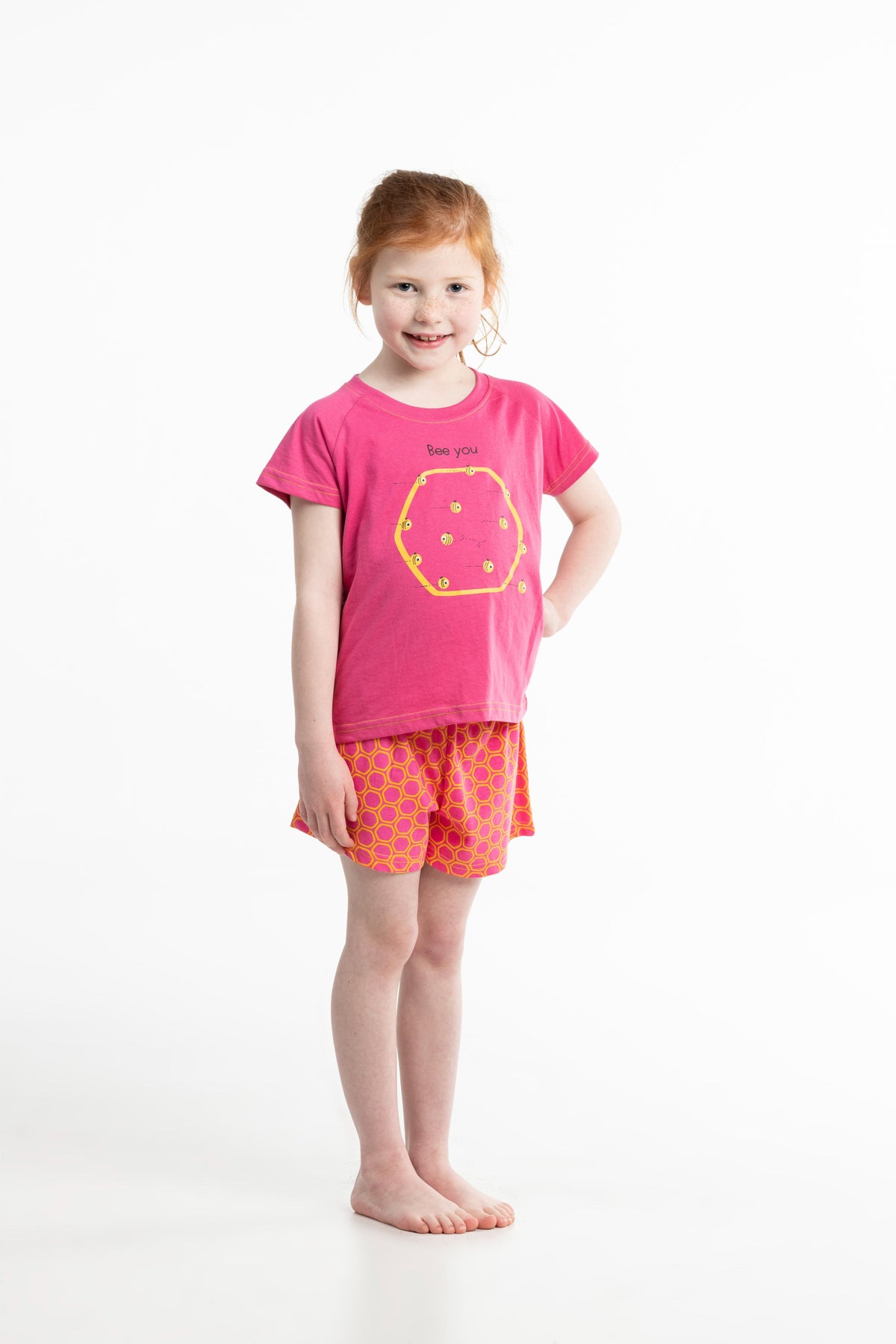 Short Pyjama - Kid - Fuschia