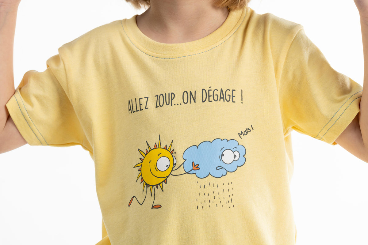 Short Pyjama - Femme - Jaune Sunlight