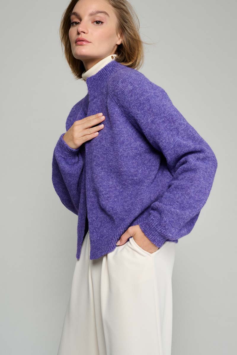 Cardigan - Violet - CA61/VIO