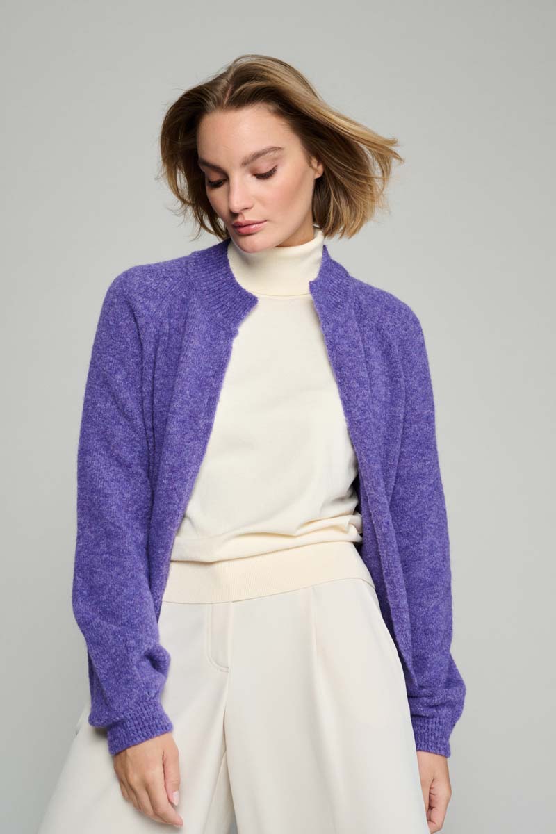 Cardigan - Violet - CA61/VIO