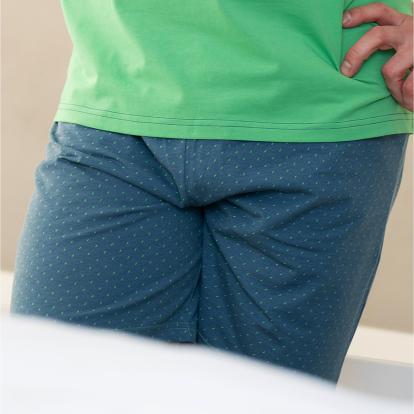 Short de pyjama - Homme - Vert