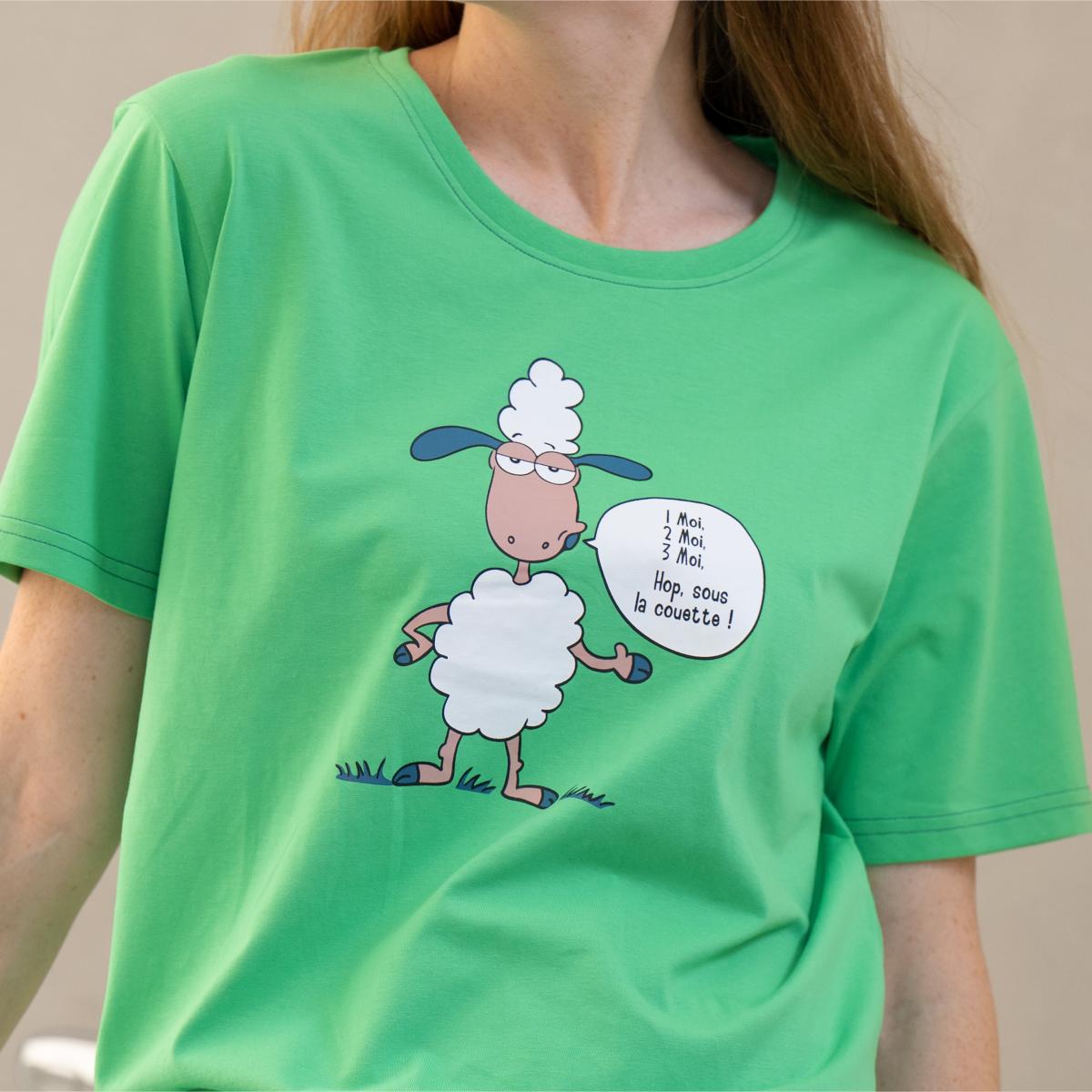 Short pyjama - Femme - Vert