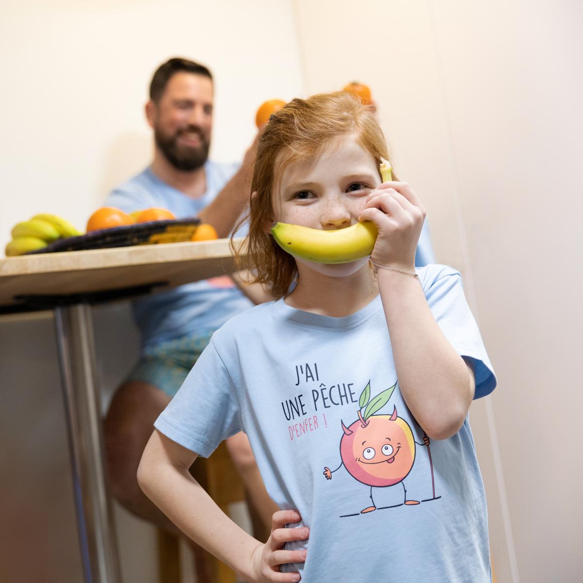 Pyjama long - Enfant mixte - Bleu clair