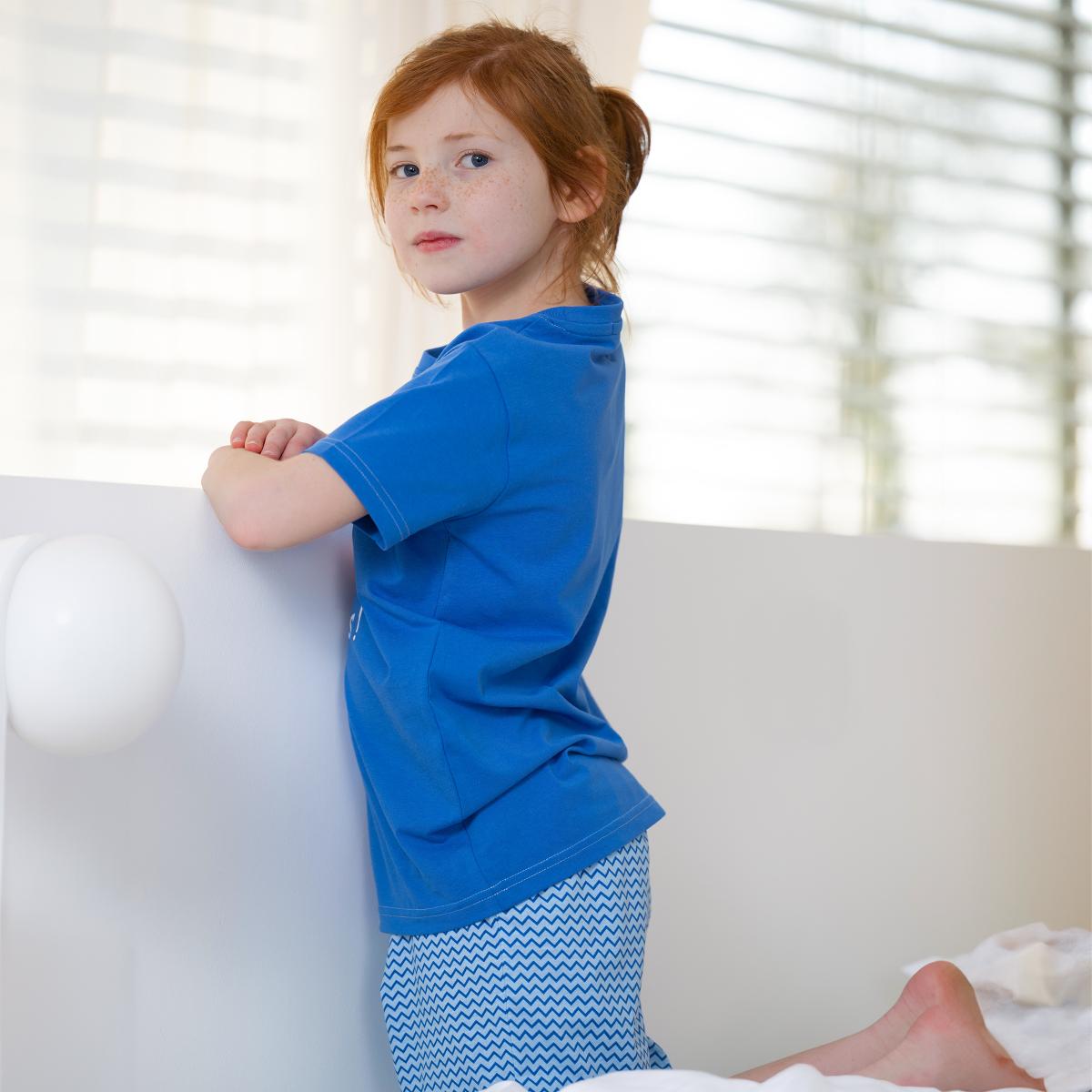 Short de pyjama - Enfant mixte - Bleu