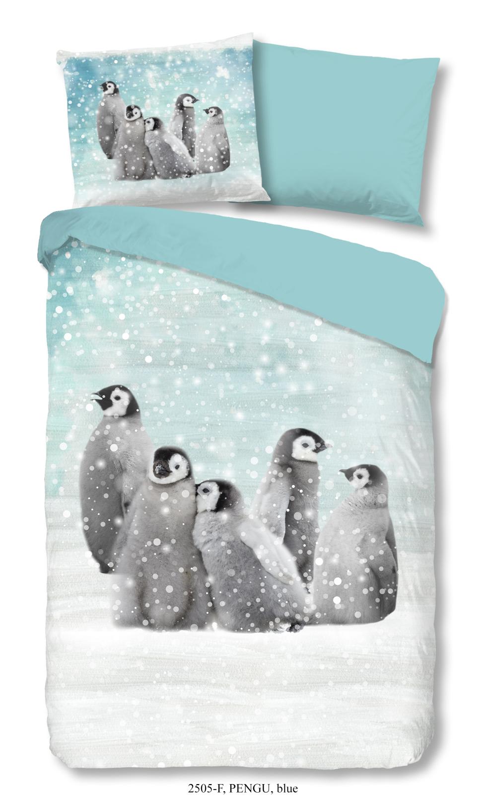 Good Morning - Housse De Couette - Pengu - Blue