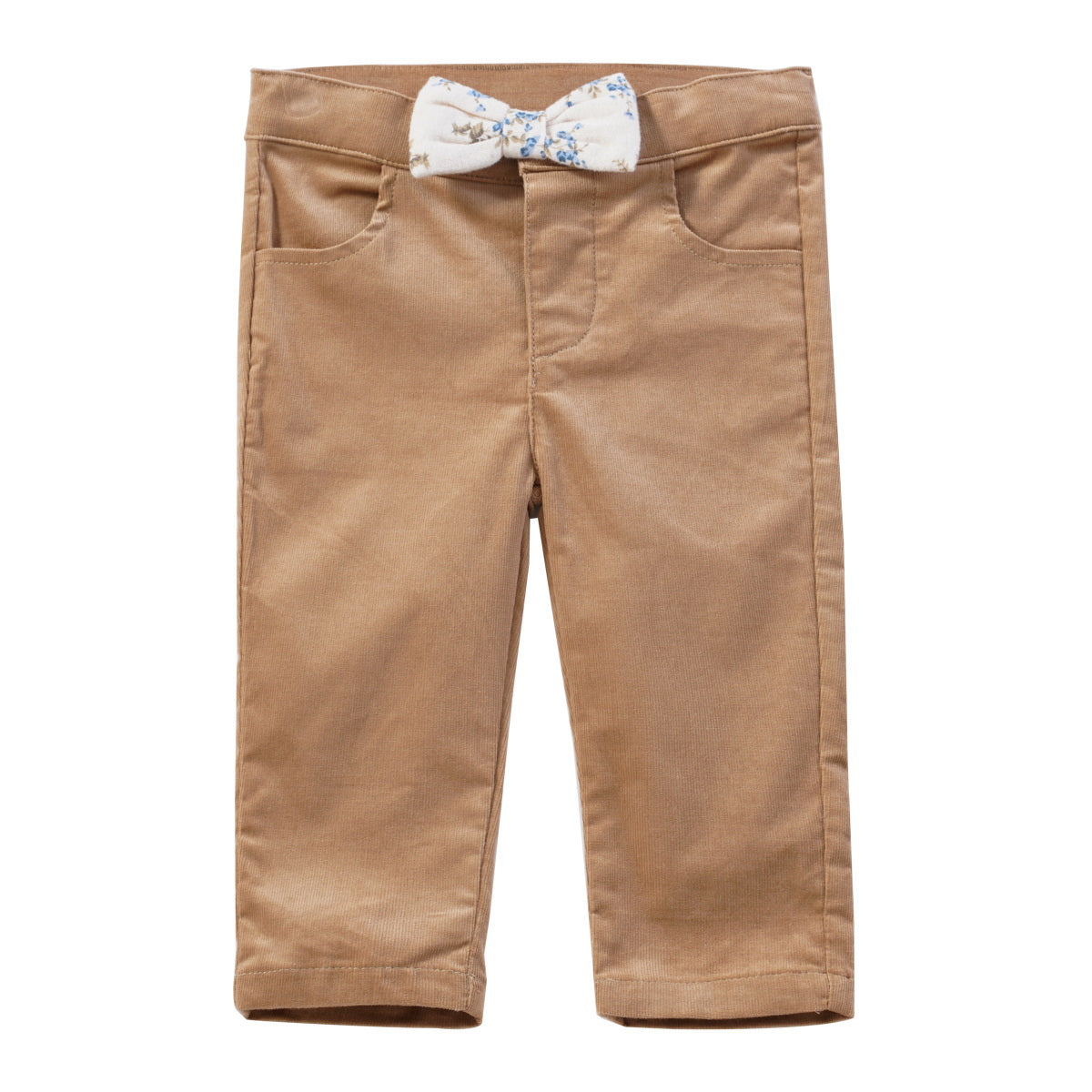 Pants Bow Flower - Beige