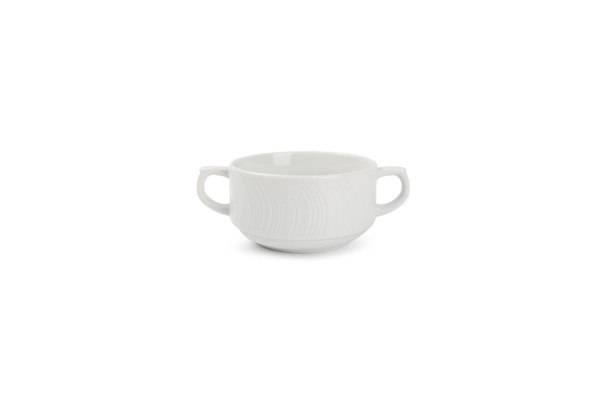 S&P - Onda Bol à potage 10xH5,5cm blanc Onda - 1 SET - 6 pièces