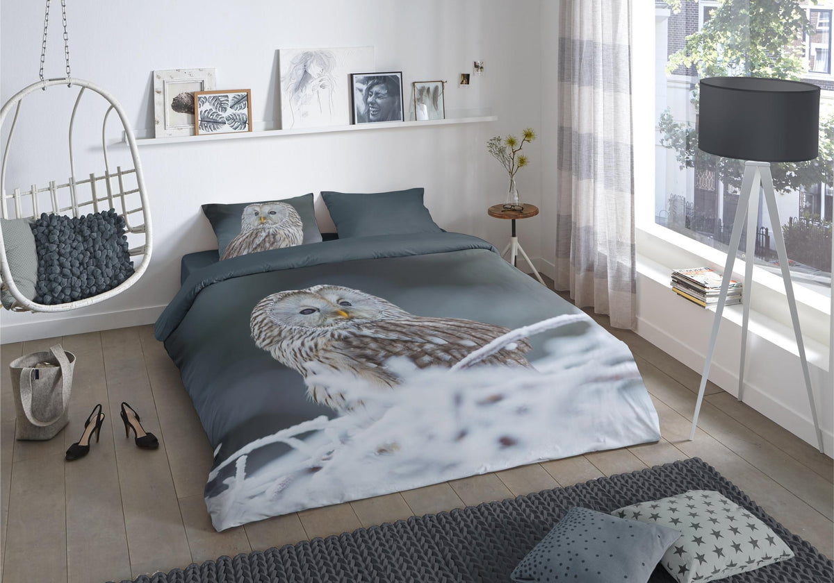 Good Morning - Housse De Couette - Bennie - Grey