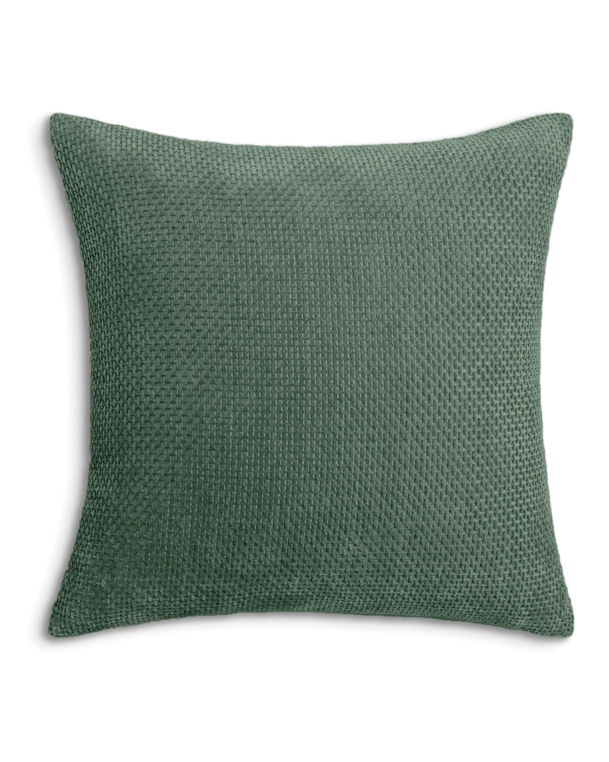 Heckettlane - Coussin Décoratif - Velours Panama - Calla Green