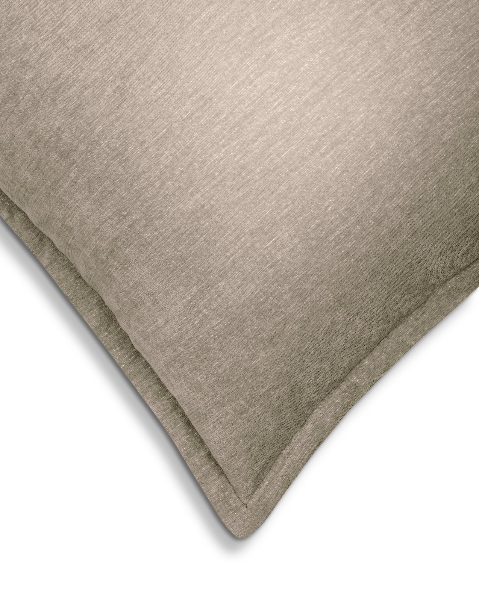 Heckettlane - Coussin Décoratif - Velours Vieux - Taupe
