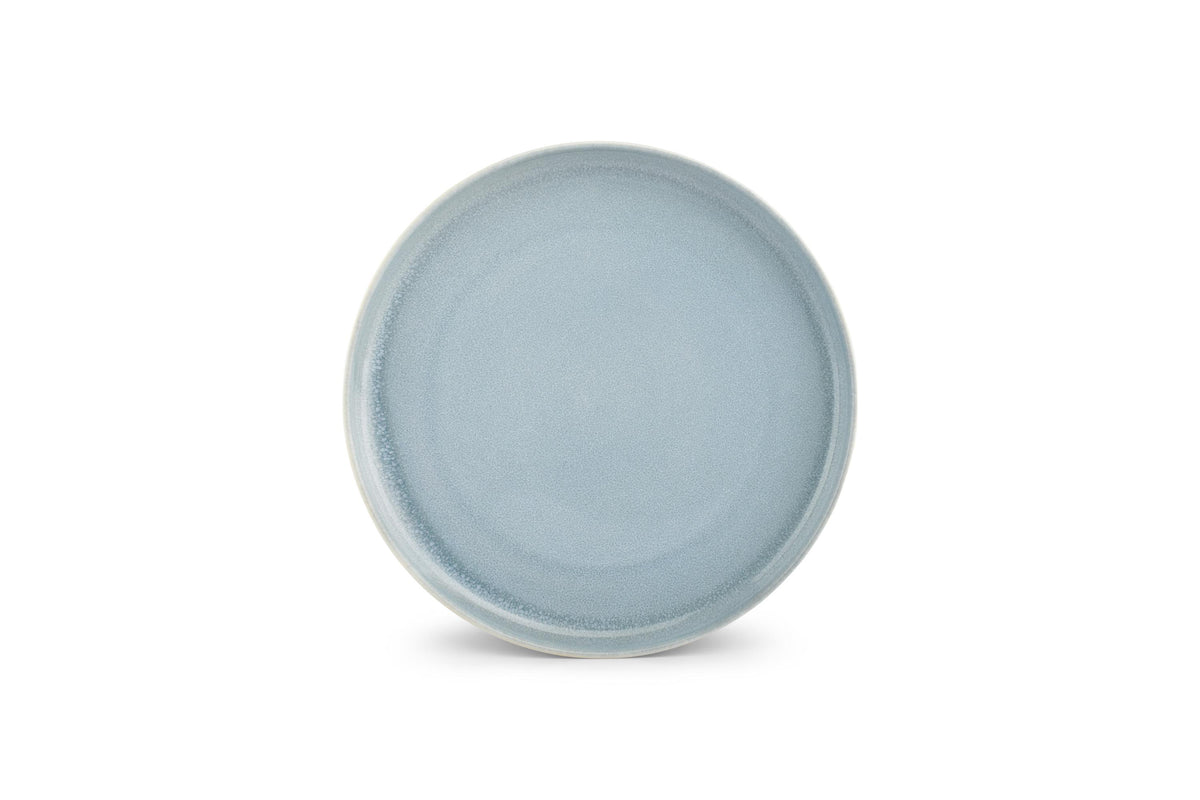ONA - Assiette plate 25cm bleu Nuo - 1 SET - 4 pièces