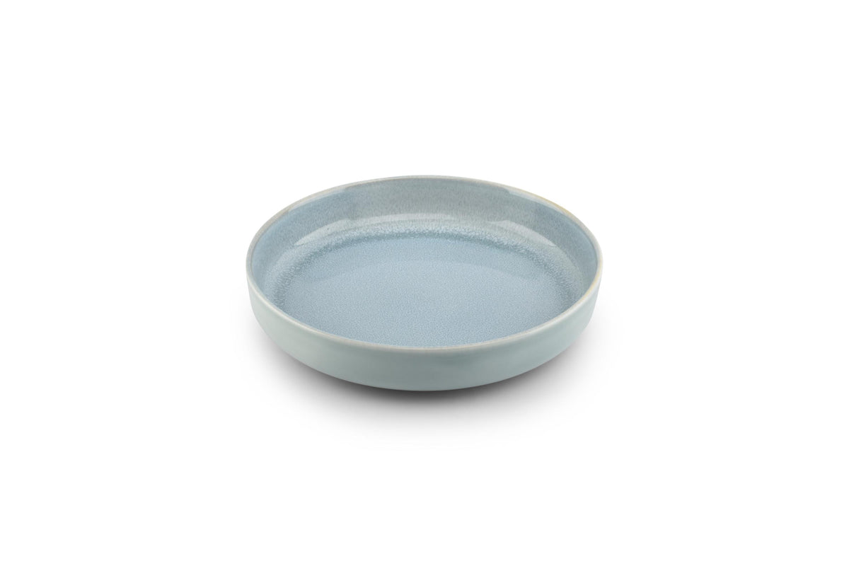 ONA - Assiette creuse 20xH4cm bleu Nuo - 1 SET - 4 pièces