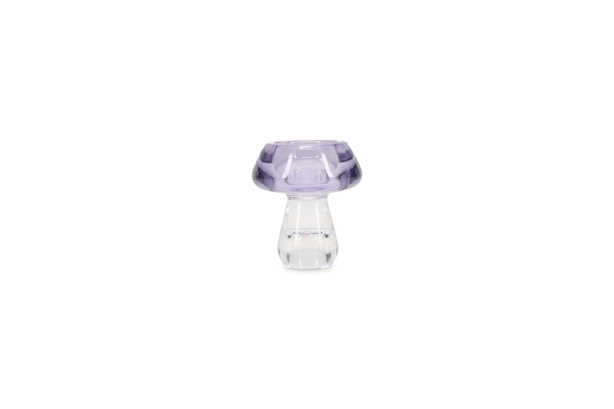 Ona - Bougeoir H7,5cm violet Mood - set/2