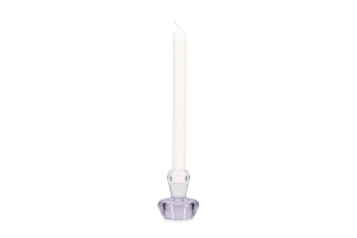 Ona - Bougeoir H7,5cm violet Mood - set/2