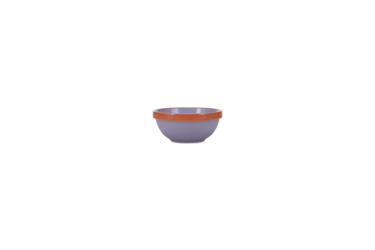 Ona - Duo Bol 15,5xH6,5cm violet/orange Duo - 1 SET - 4 pièces
