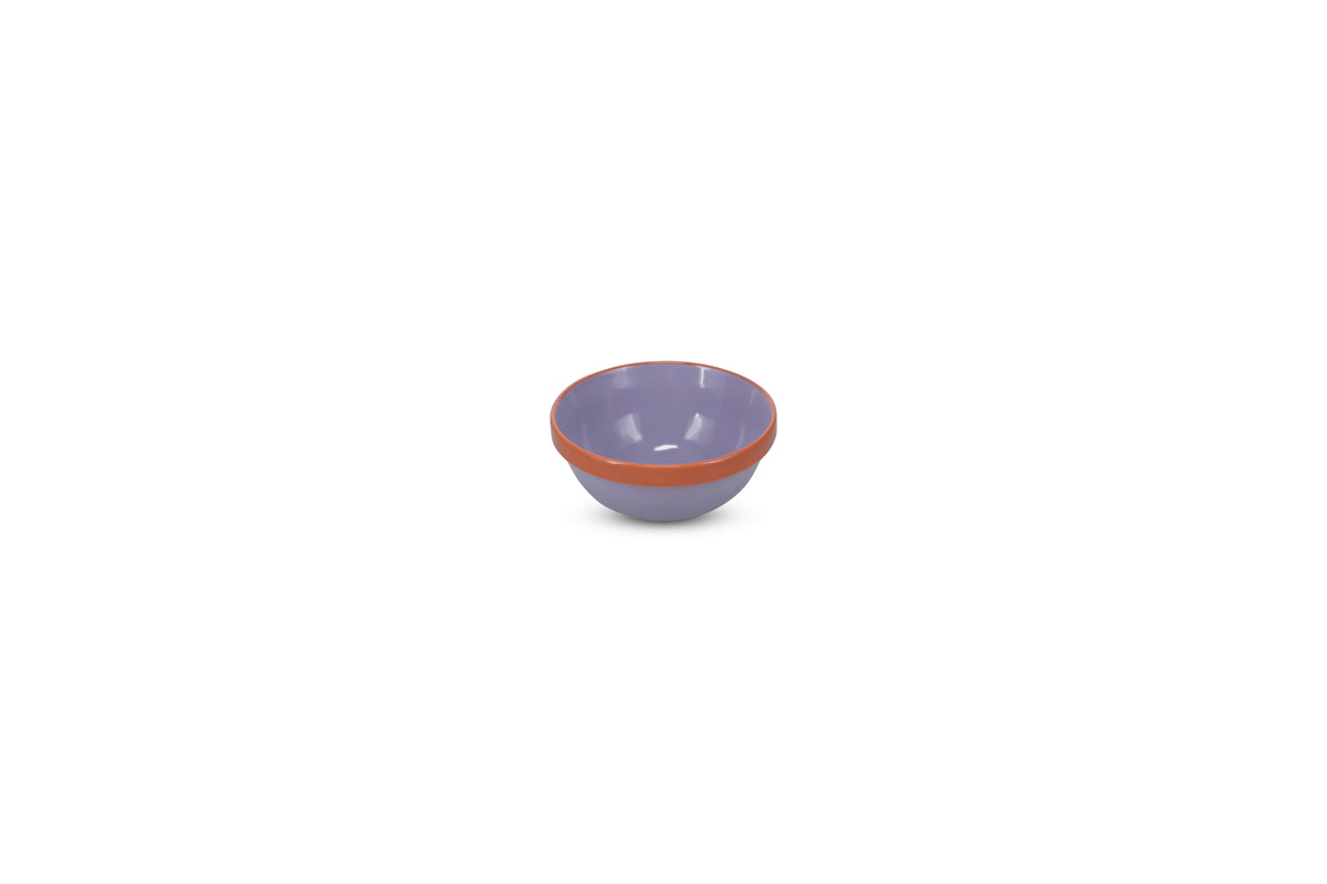 Ona - Duo Bol 15,5xH6,5cm violet/orange Duo - 1 SET - 4 pièces