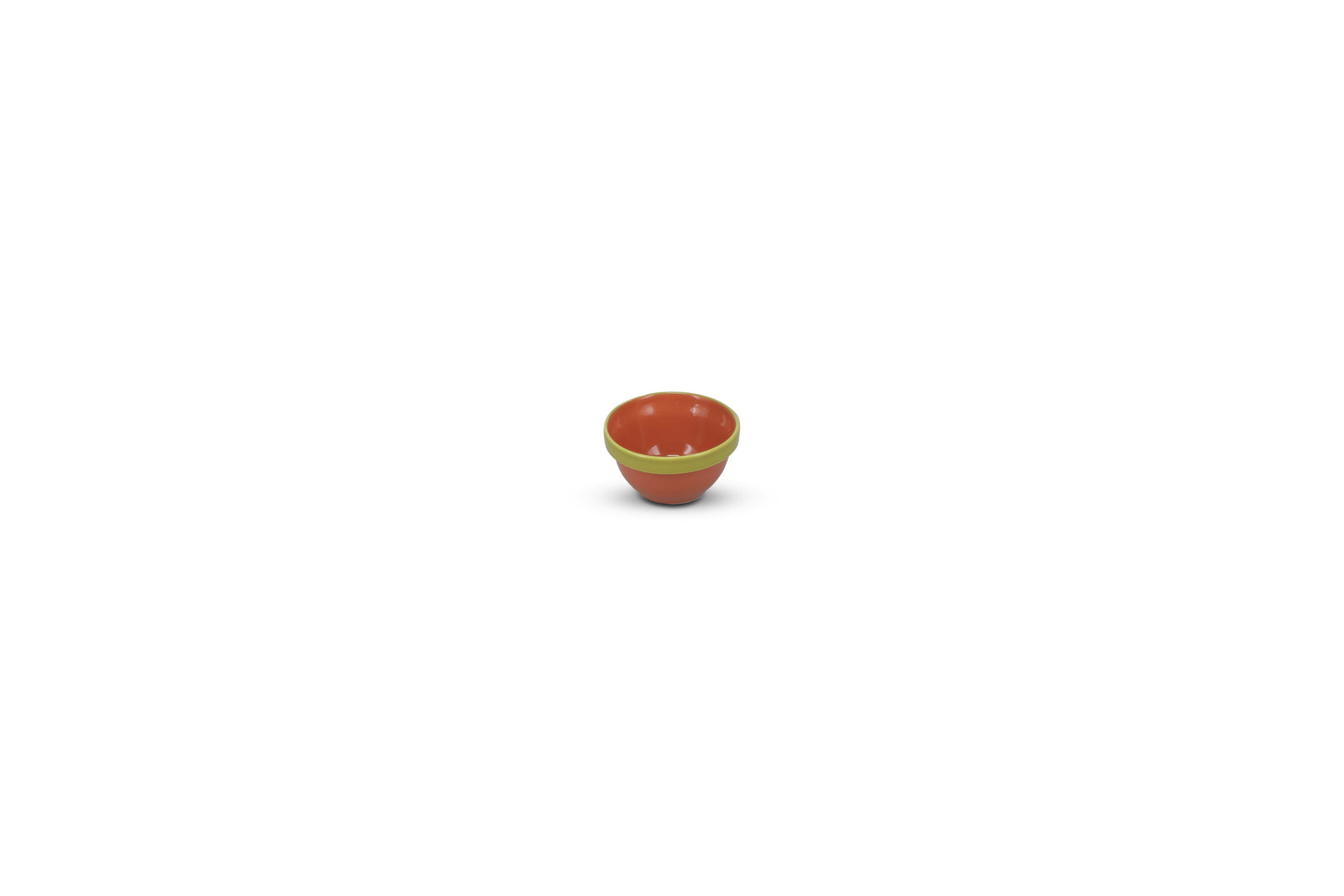 Ona - Duo Bol 9xH5cm orange/vert Duo - 1 SET - 4 pièces