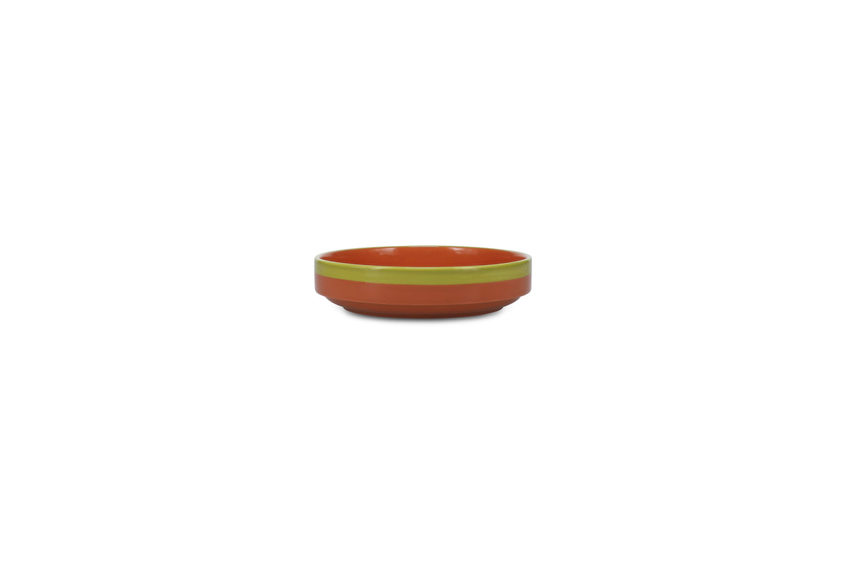 Ona - Duo Bol 21x5cm orange/vert Duo - 1 SET - 2 pièces