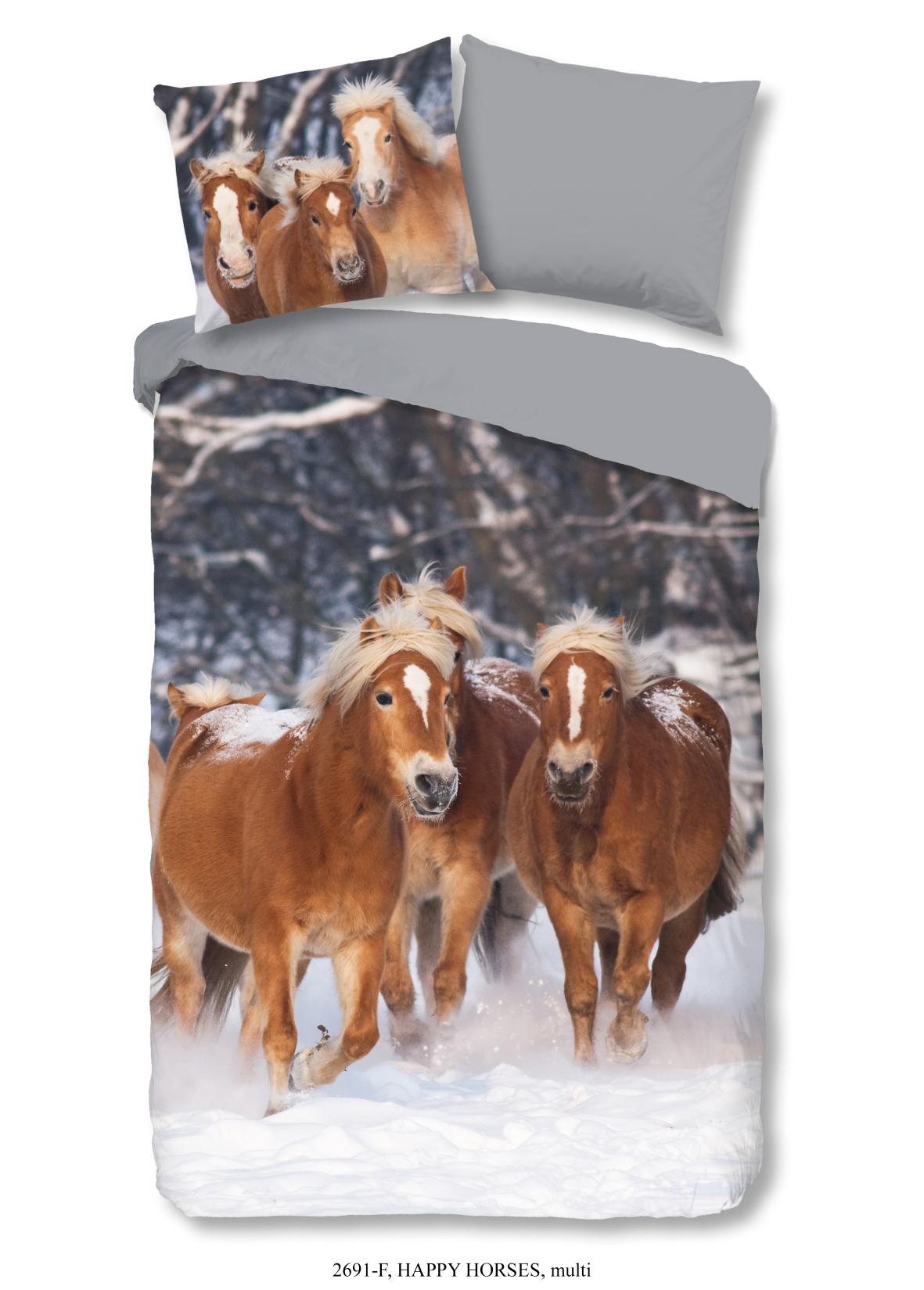 Good Morning - Housse De Couette - Happy Horses - Multi
