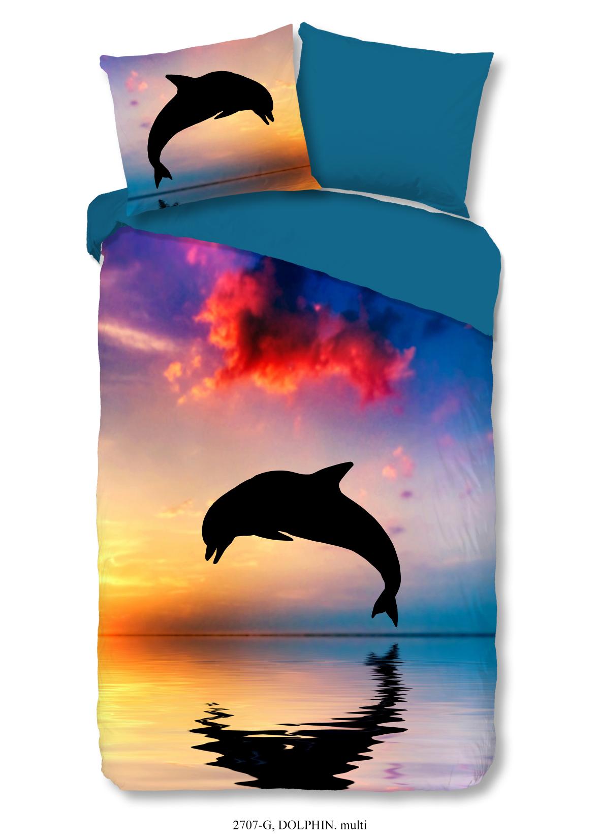 Good Morning - Housse De Couette - Dolphin - Multi