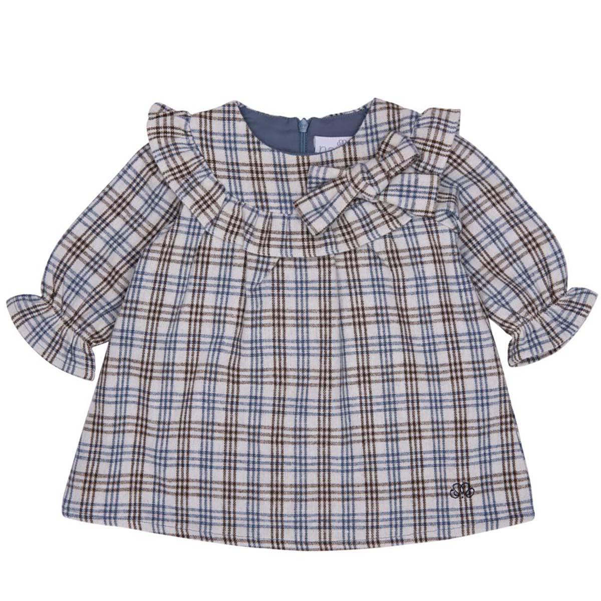 Dress Amalia Vichy - Bleu