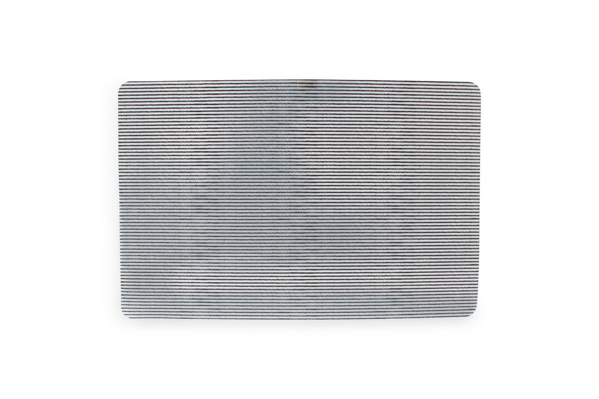 ONA - Set de table 43x28cm lignes noir Nala - 1 SET - 4 pièces