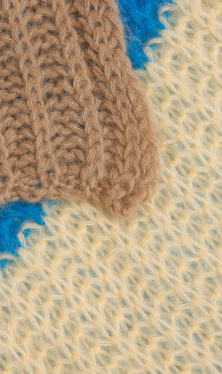 Brion - Sjaal - Miami Blue - W