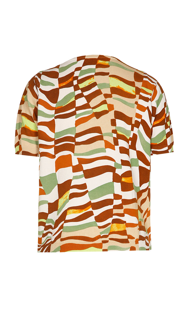 X Yada - Trui - Green Wash - W