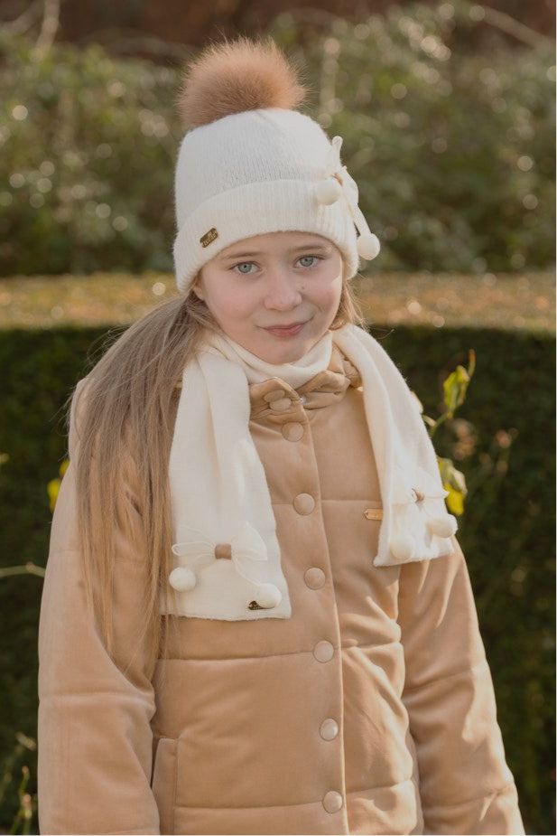 Scarf Bow - Offwhite