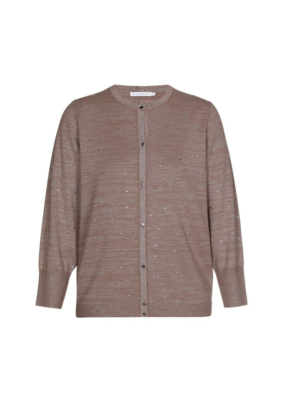 Cardigan - X-Amati - Deep Taupe