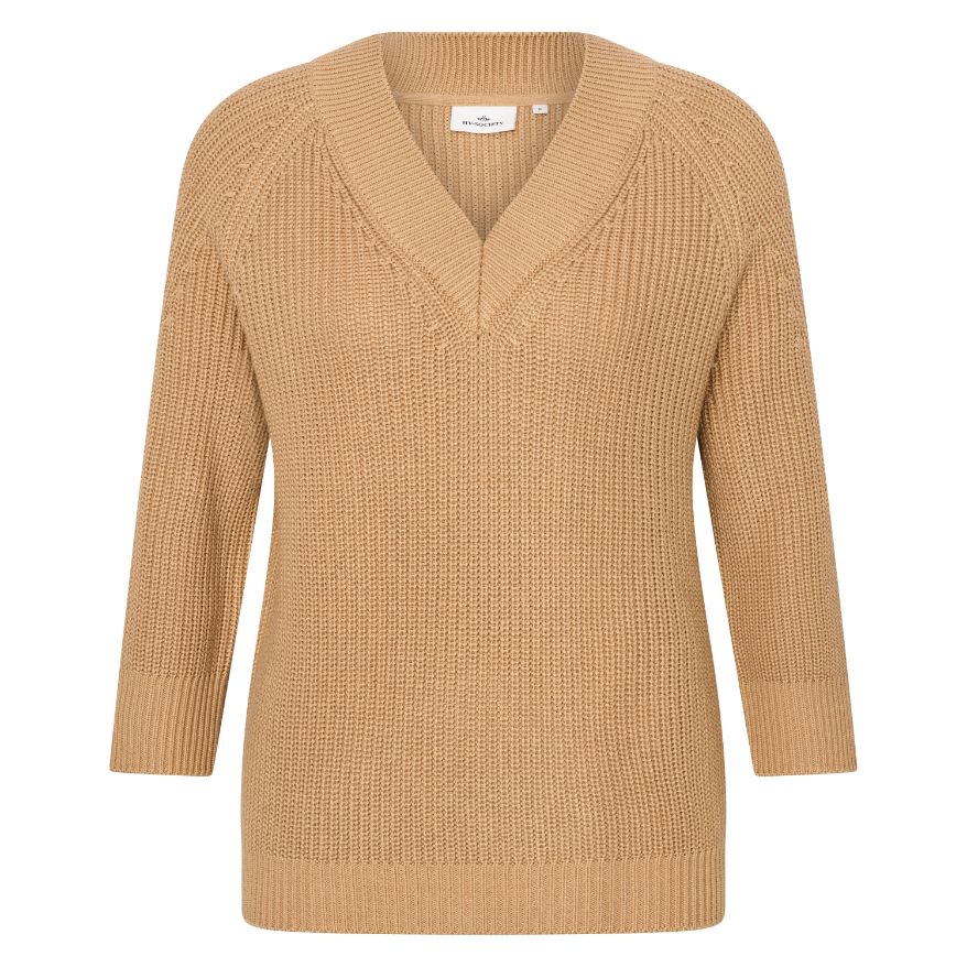 Hv Society - Femme - Pullover - Bruin