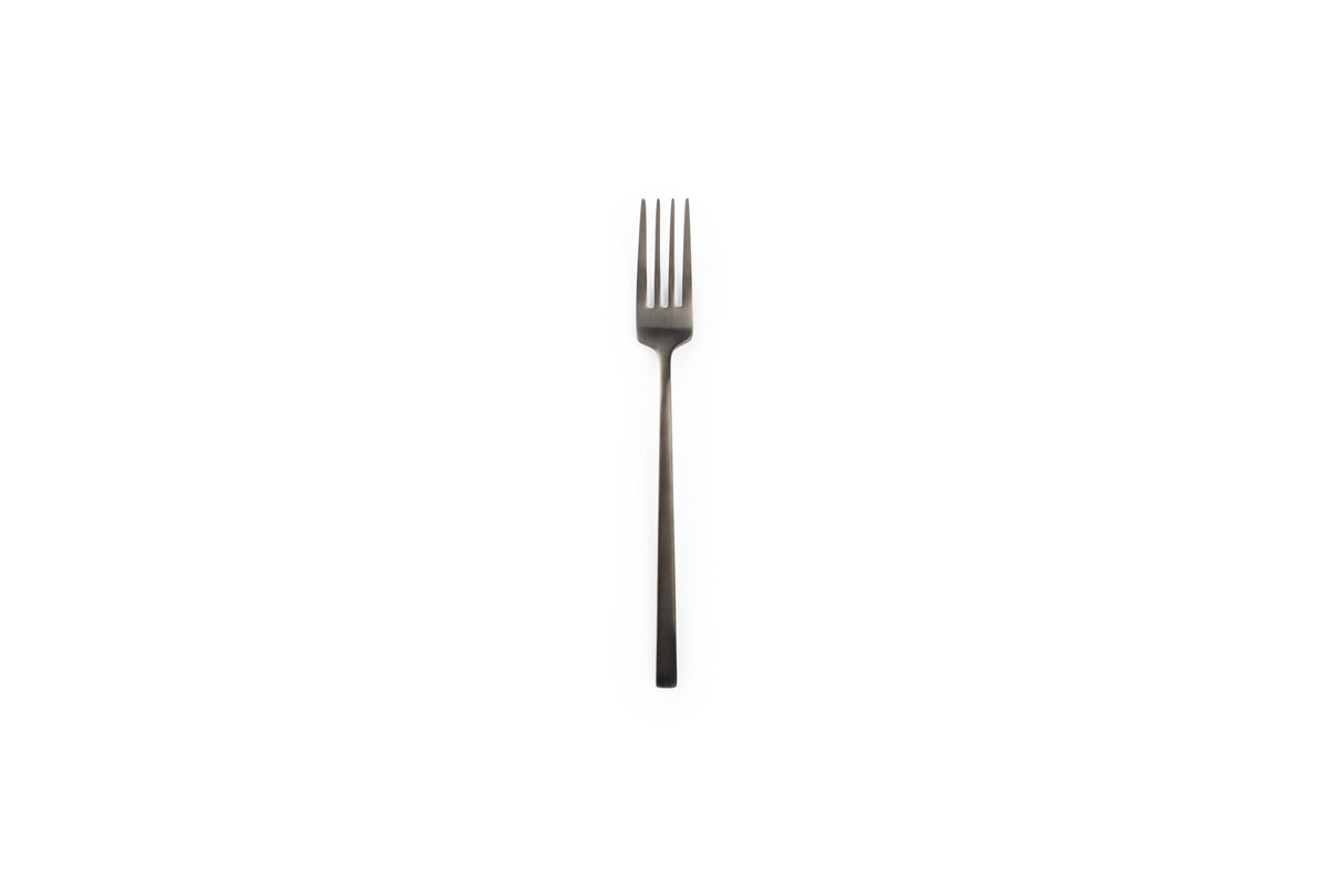 S&P - Dessertvork mat zwart Terno