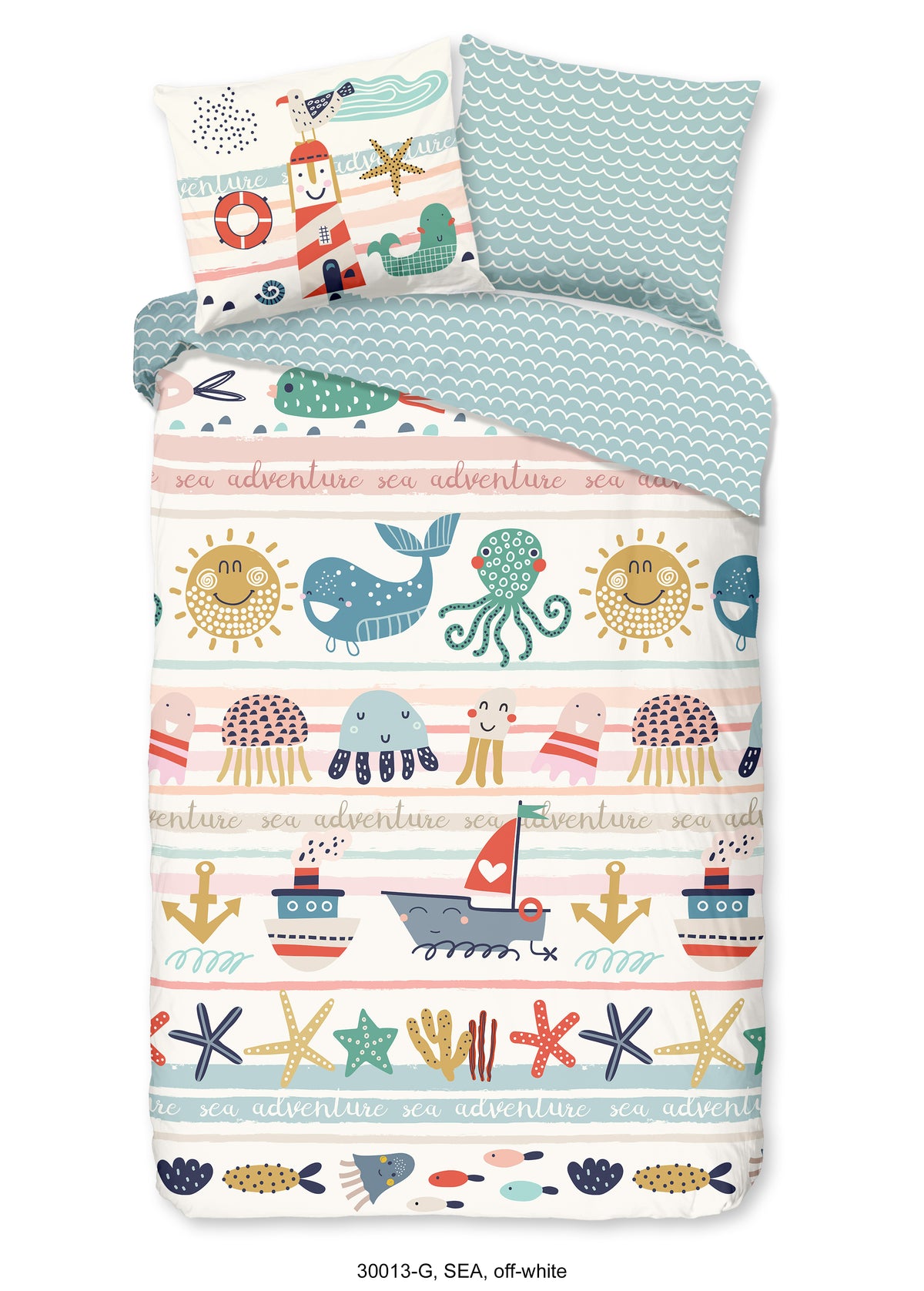 Good Morning - Housse de couette - Sea - Multi