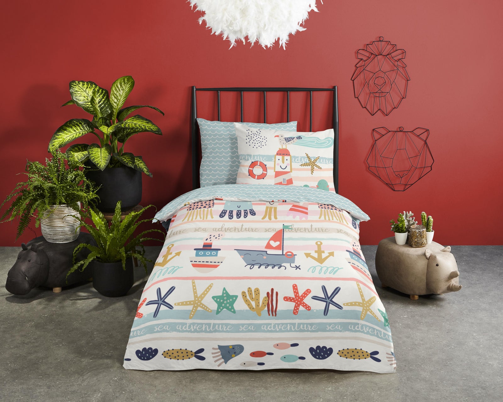 Good Morning - Housse de couette - Sea - Multi