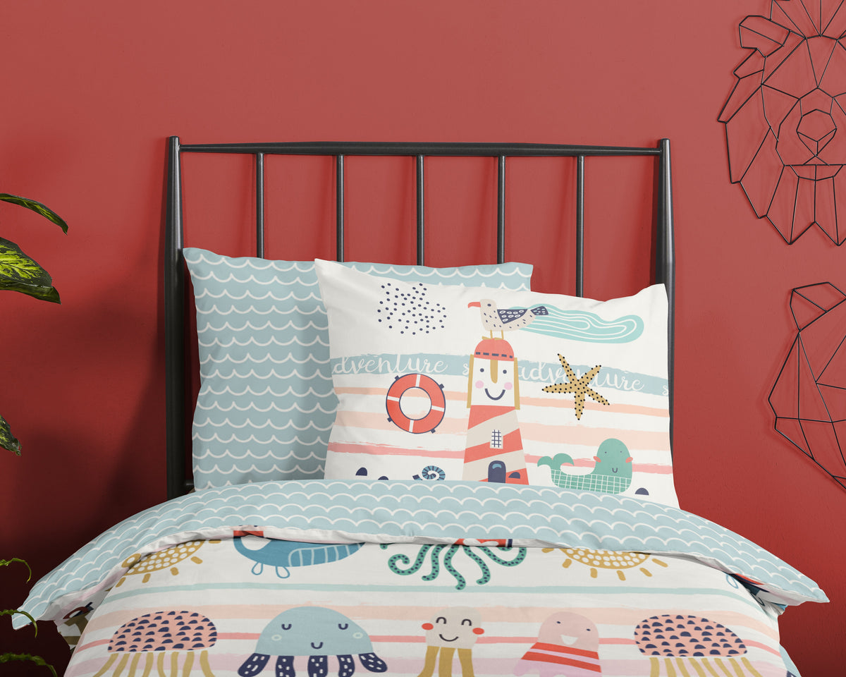 Good Morning - Housse de couette - Sea - Multi