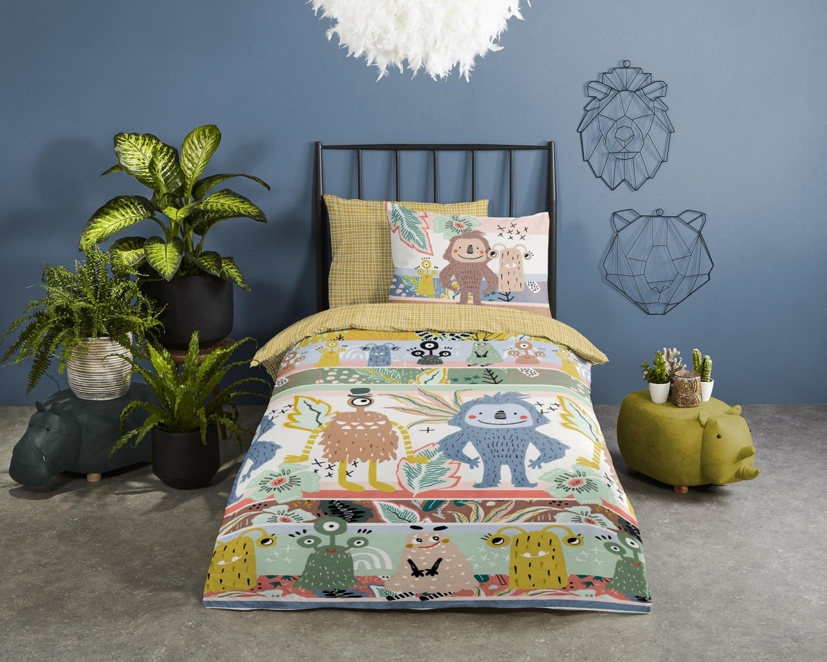 Good Morning - Housse De Couette - Monsters - Multi