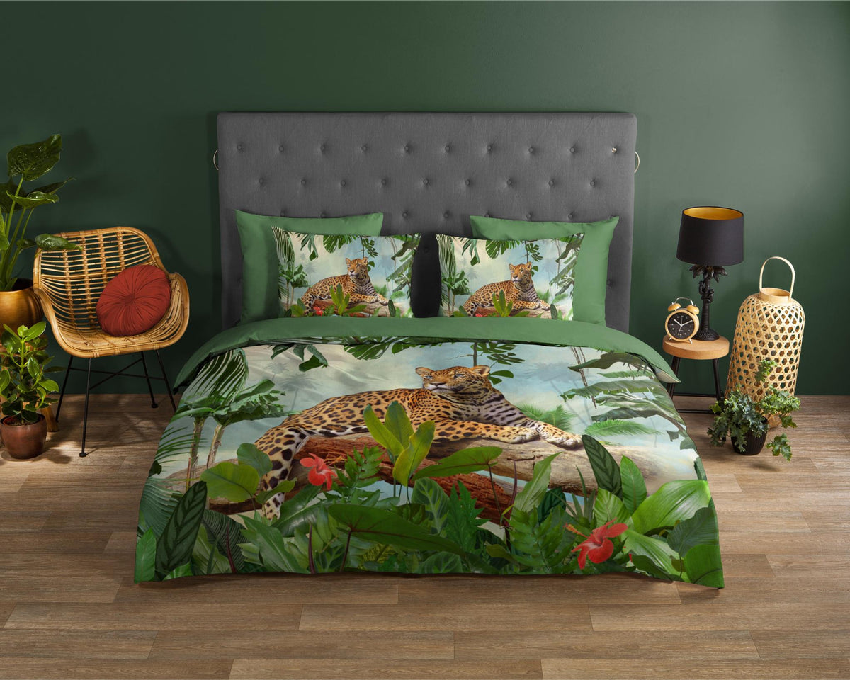 Good Morning - Housse De Couette - Jungle - Green